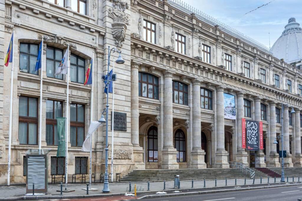 History Museum Apartment Bukarest Exterior foto